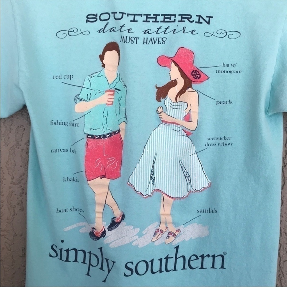 Simply Southern Date Attire Must Haves Short Sleeve Graphic T-Shirt